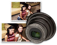 Kodak EasyShare M1093IS digital camera highlights