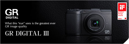 Ricoh GR Digital III highlights