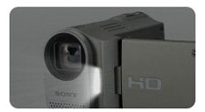 Sony Webbie HD camcorder highlights