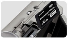 Sony Webbie HD camcorder highlights
