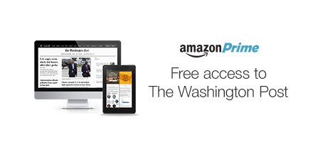 Prime Members: Free Access to The Washington Post