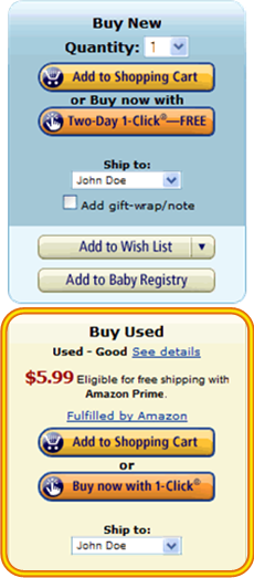 BUB Amazon Testing Buy Used Box on the Platform: WOW...Cha Ching?!?