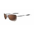 Oakley Crosshair Men's Active Lifestyle Wire Sportswear Sunglasses - Color: Polished Chrome/VR28 Black Iridium, Size: One Size Fits All