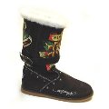 Womens Boot Straps Boot 18FBS102W Ed Hardy Shoes