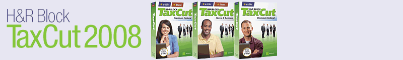 H&R Block TaxCut 2008