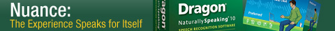Dragon NaturallySpeaking 10