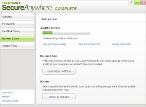 Control your online storage