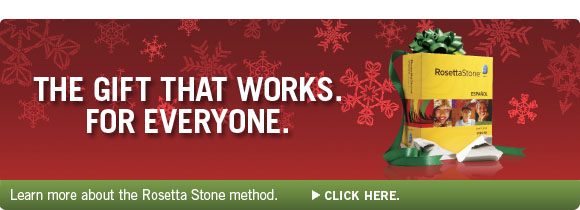 Rosetta Stone, World's #1 language-learning software version 3. Try Demo
