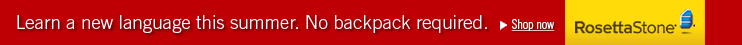 Rosetta Stone Back to School