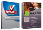 TurboTax Deluxe, H&R Block Deluxe