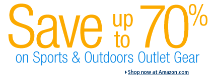 Save up to 70% on Sports & Outdoors Outlet Gear