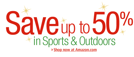 Save up to 50% in Sports & Outdoors
