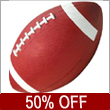 50% Off Football Gear