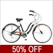 50% Off Cruiser Bikes