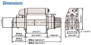 Schematics for the Superwinch 09034SR EPi9.0S Series Master Winch
