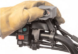 Handlebar mounted on/off switch for Superwinch ATV3000 winch