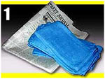 Step one in using the Stoner 99011 Premium Glass Cleaning Kit