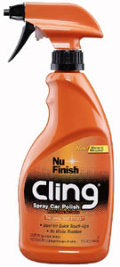 Nu Finish Cling Spray Car Polish