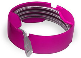 Maplock stainless steel cable wrapped in spool