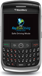 Key2SafeDriving Safe Driving System logo indicating phone is locked Key2SafeDriving Safe Driving System logo indicating phone is locked