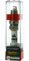 A trophy single pack containing 1 Pulstar be1p Platinum Pulse Plug