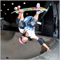 Skateboarding
