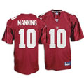 Reebok Eli Manning New York Giants Red NFL Replica Jersey