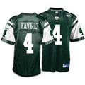 Reebok Brett Favre New York Jets Replica Green Jersey