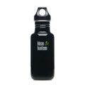 Klean Kanteen Stainless Steel Black Eclipse Colored Water Bottle with Poly Loop Cap