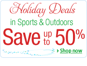 Save up to 50% on Thousands of Products in Sports & Outdoors