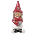 Ohio State University Cheerleader Garden Gnome