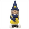 University Of Michigan Cheerleader Garden Gnome