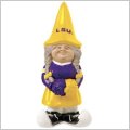 Louisiana State University Cheerleader Garden Gnome