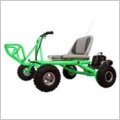 Go-Ped Gas Powered Full Suspension 4-Wheeled Trail Ripper Quad