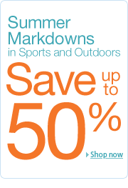 Summer Markdowns in Sports & Outdoors: Save up to 50%