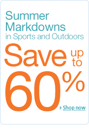 Summer Markdowns in Sports & Outdoors: Save up to 60%