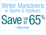 Winter Markdowns in Sports & Outdoors: Save up to 65%