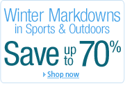 Winter Markdowns in Sports & Outdoors: Save up to 70%