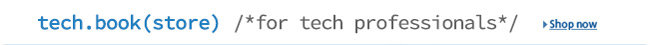 Tech Book Store