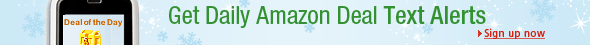 Get Daily Amazon Deal Text Alerts