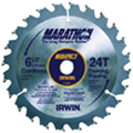 Irwin 14029 Marathon 6-1/2-inch 24-tooth ATB combination saw blade
