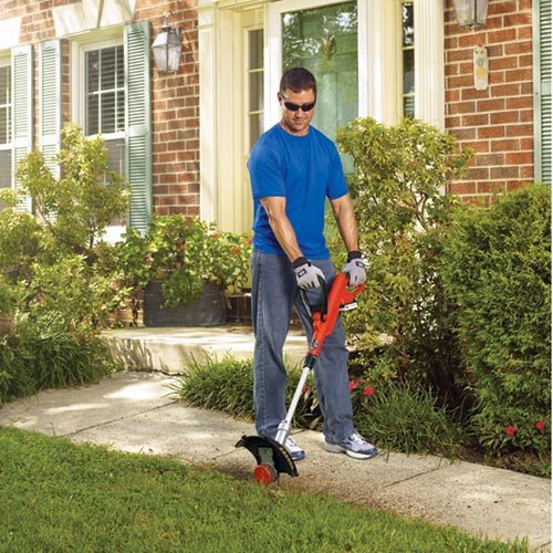 Cordless Edger Trimmer Black Decker Weed Wacker Eater Yard Garden Power