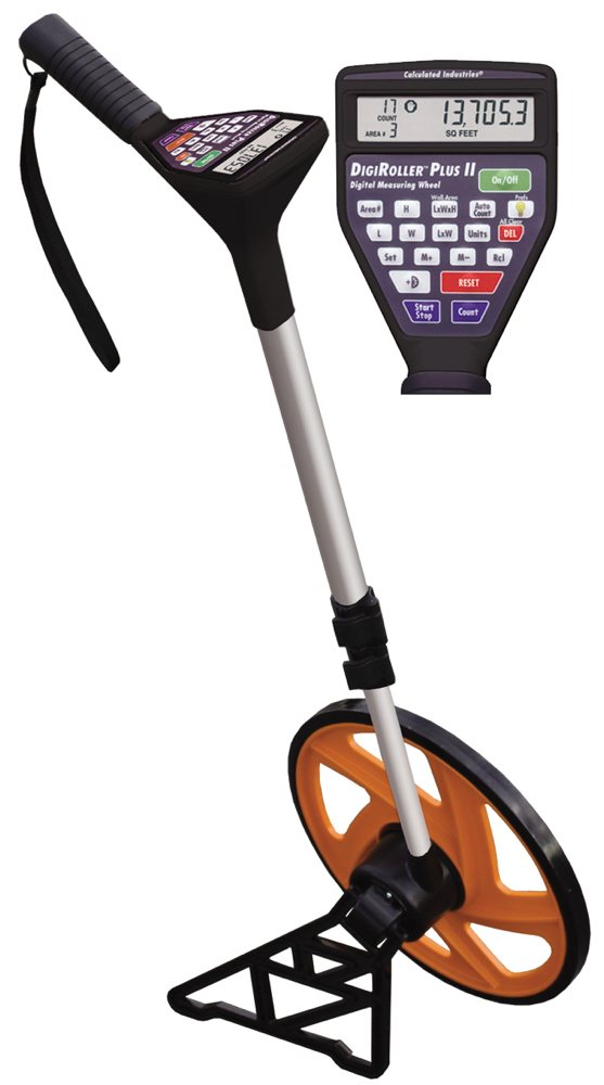 Calculated Industries 6425 DigiRoller Plus II Digital Measuring Wheel