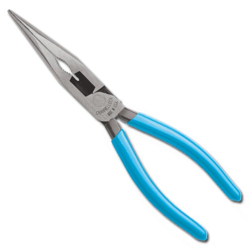 Channellock E318 8Inch Long Nose Plier Needle Nose Pliers