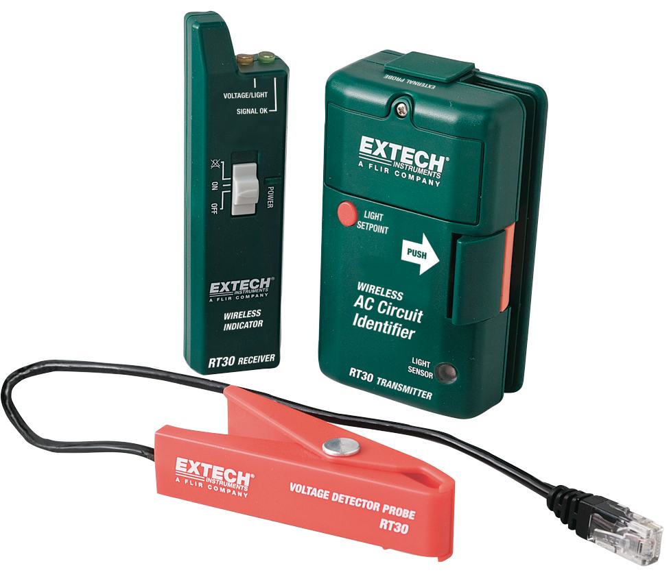 Extech RT30 wireless AC Circuit Identifier with External Probe