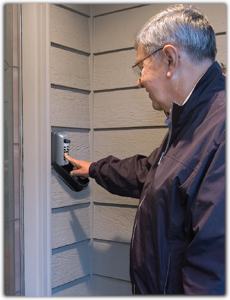door hanging