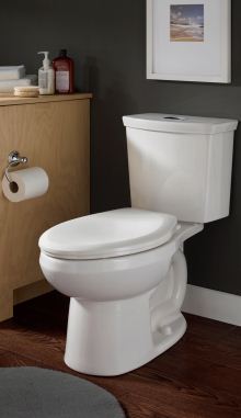 H2Option dual-flush right height elongated toilet