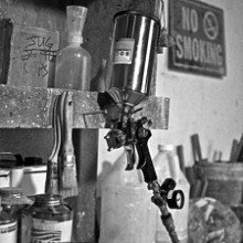 270G HVLP Gravity-Feed Spray Gun