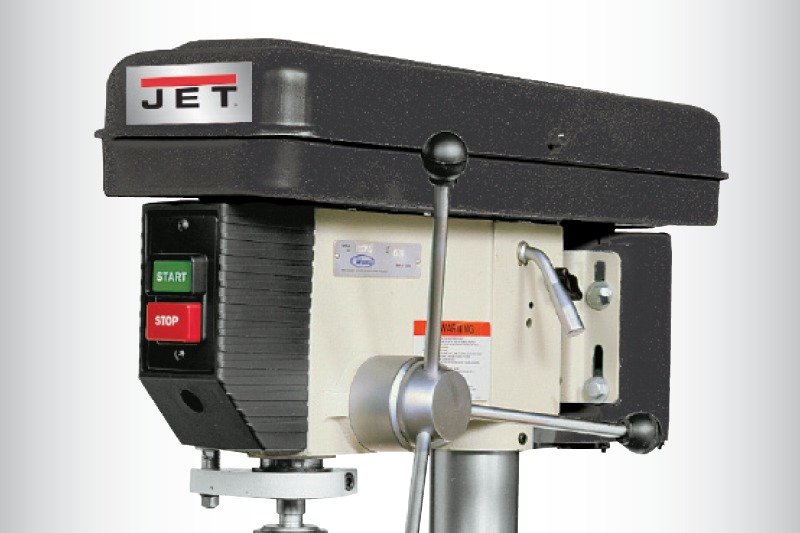 JET J2550 20Inch 1Horsepower 115Volt Single Phase Floor Model Drill Press Power Stationary