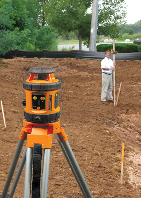 Johnson Level and Tool 406515 SelfLeveling Rotary Laser Level